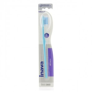 Inava ortho X - brosse à dents orthodontique medium