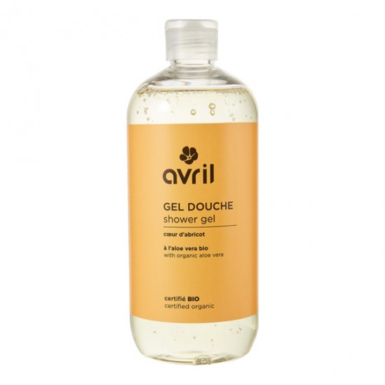 Avril gel douche cœur d'Abricot bio 500ml