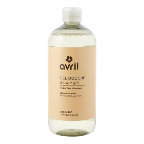 Avril gel douche tendre fleur d'oranger bio 500ml