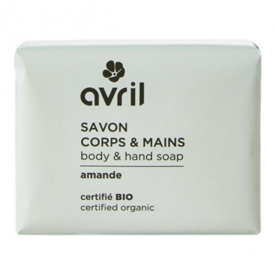 Avril savon corps & mains amande bio 100g