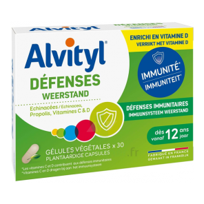 Alvityl défenses immunité 30 gélules