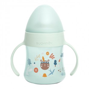Suavinex biberon à anses rose +4 mois 150ml