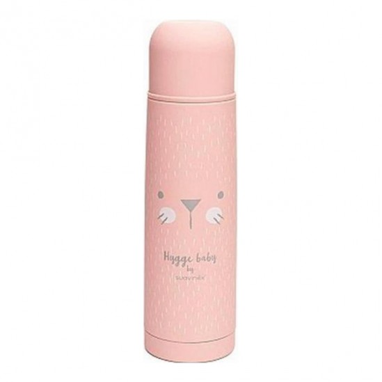 Suavinex thermos pour liquide hygge rose 500ml
