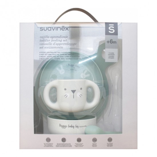 Suavinex vaisselle d'apprentissage Hygge rose