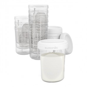 Suavinex 10 pots de conservation 200ml