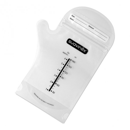 Suavinex 25 sachets de stockage lait maternel