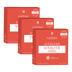 René furterer vitalfan vitalité cheveux et ongles 3 x 30 capsules