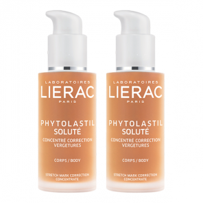 Lierac phytolastil soluté sérum correction vergetures lot de 2x75ml