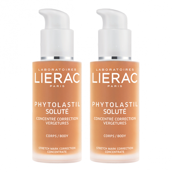 Lierac phytolastil soluté sérum correction vergetures lot de 2x75ml