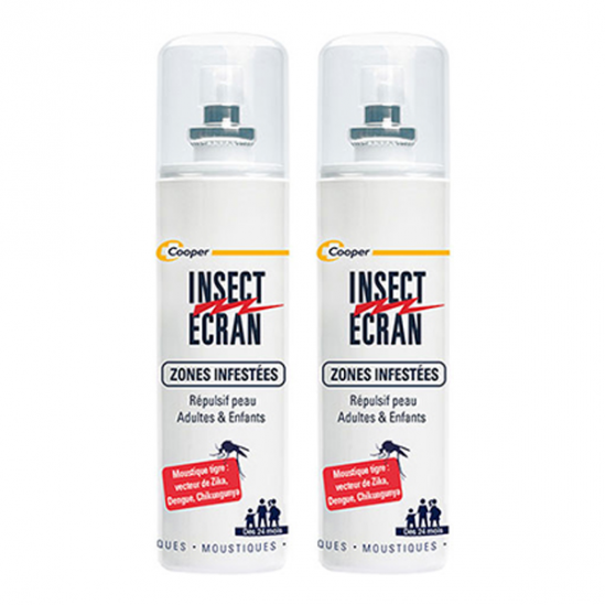 Cooper insect écran zones infestées 2x100ml