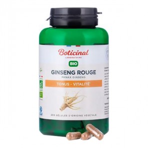 Boticinal ginseng rouge bio 200 gélules végétales