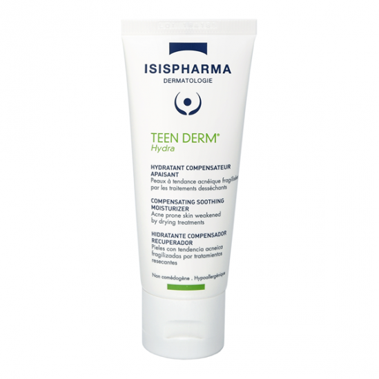 Isispharma teen derm hydra hydratant compensateur apaisant 40ml
