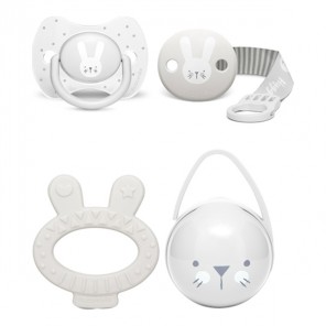 Suavinex coffret hygge baby gris