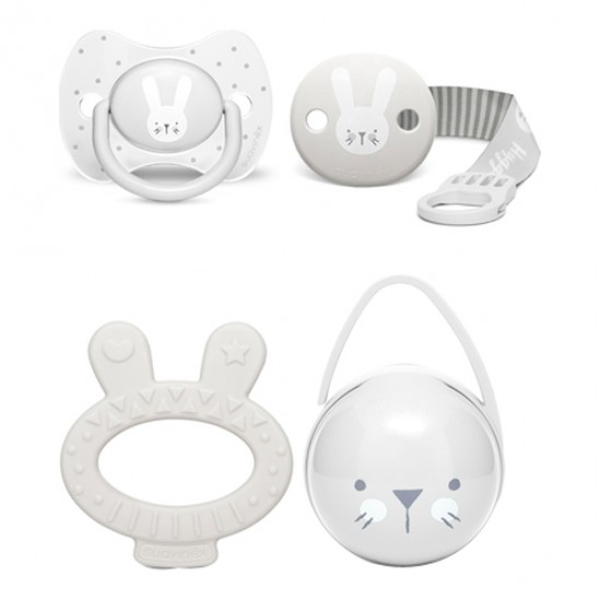 Suavinex coffret hygge baby gris