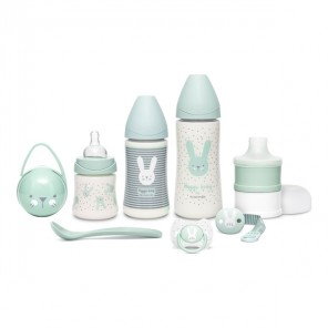 Suavinex coffret hygge welcome baby gris