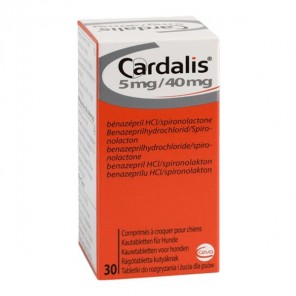 Ceva cardalis 2,5mg/20mg 30 comprimés à croquer pour chiens