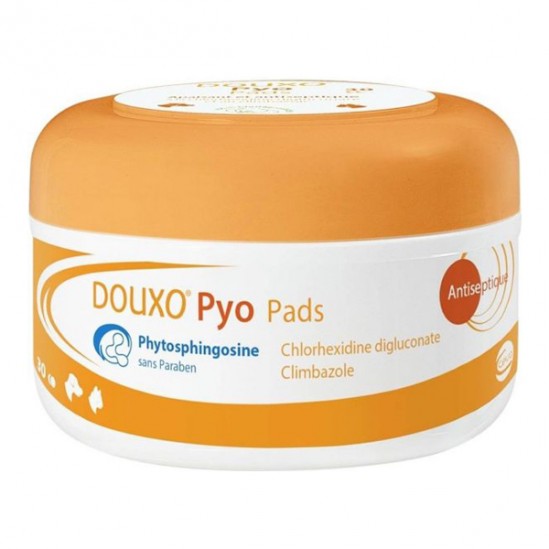 Ceva douxo pyo lingettes 30 cotons