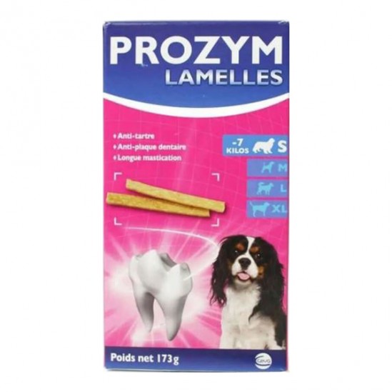 Prozym lamelles à mâcher chien - de 7kg S 173g