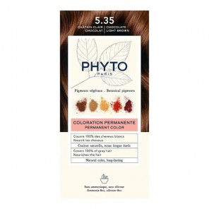 PhytoColor châtain clair chocolat 5.35 coloration permanente