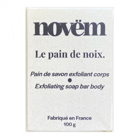 Novëm Le pain de noix savon solide exfoliant 100g