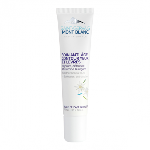 Saint-Gervais Mont Blanc soin anti-âge contour yeux et lèvres 15ml