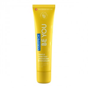 Curaprox Be you dentifrice jaune pamplemousse - bergamote 60ml