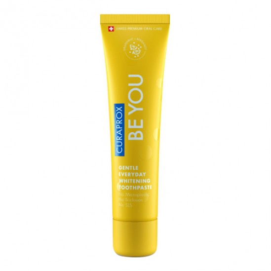 Curaprox Be you dentifrice jaune pamplemousse - bergamote 60ml