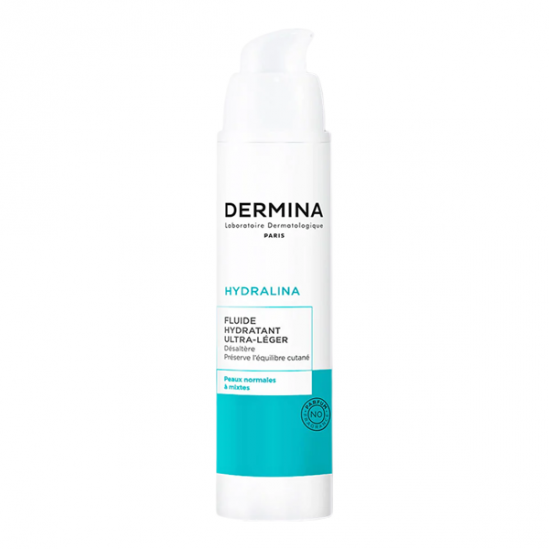 Dermina Hydralina fluide hydratant ultra-léger 50ml