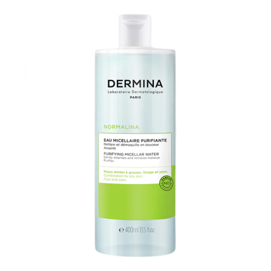Dermina Hydralina eau micellaire peaux normales à sèches 400ml