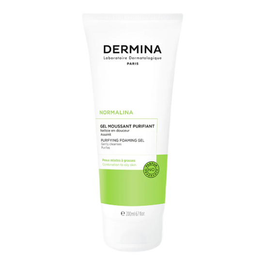 Dermina Normalina gel moussant purifiant 200ml