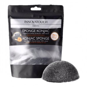 Innovatouch Cosmetic éponge konjac à l'extrait de Charbon de Bambou