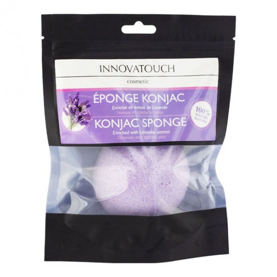Innovatouch Cosmetic éponge konjac en extrait de Lavande