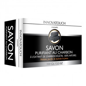Innovatouch Cosmetic savon purifiant au Charbon 100g