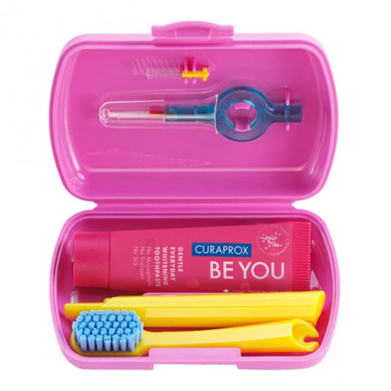 Curaprox Be you kit de voyage jaune