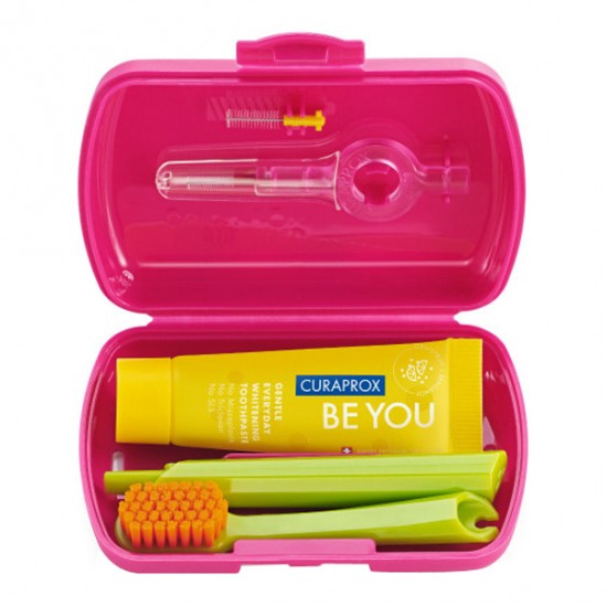 Curaprox Be you kit de voyage jaune
