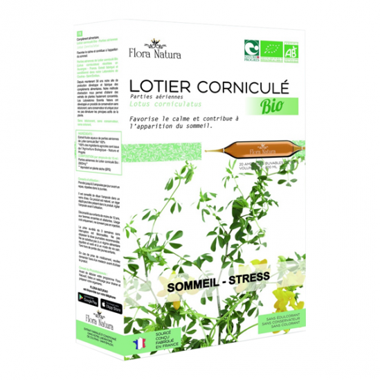 Scientia natura flora natura lotier corniculé bio 20 ampoules