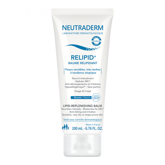 Neutraderm relipid+ baume relipidant 200ml