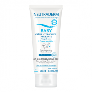 Neutraderm baby crème hydratante apaisante 100ml