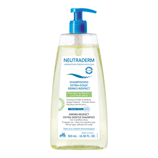 Neutraderm shampooing extra-doux dermo-respect 500ml