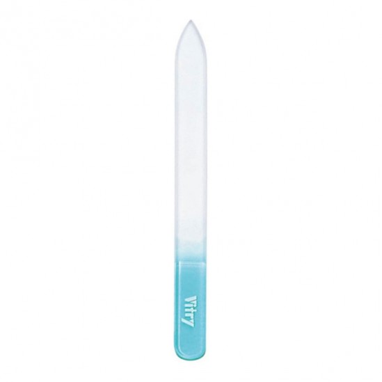 Vitry lime verre manche bleu