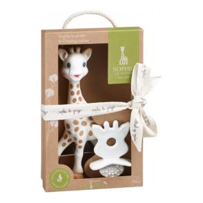 Sophie La Girafe coffret  So'pure + chewing rubber 0 mois et +