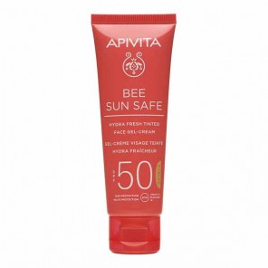 Apivita Bee Sun Safe hydra fresh gel-crème visage teintée spf50 - 50ml
