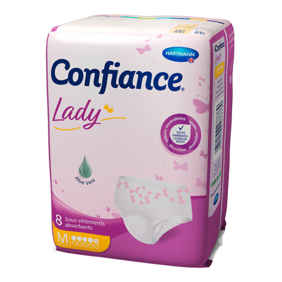 Paul Hartmann confiance lady 8sous-vêtements absorbants M 5gouttes