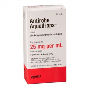 Zoetis Antirobe 25mg solution buvable 20ml