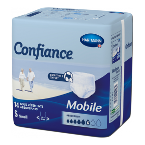 Paul Hartmann Confiance Mobile slip absorbant 6 gouttes S 14 sachets
