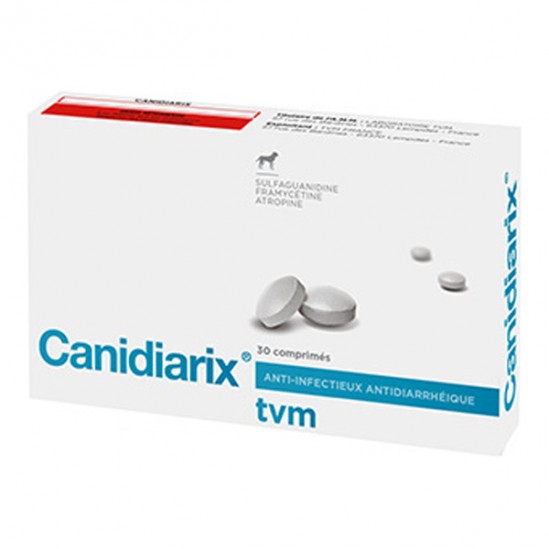 TVM Canidiarix Anti-infectieux antidiarrhéique 30 comprimés