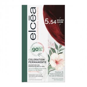 Elcéa coloration experte permanente kit noir bleuté 1.10