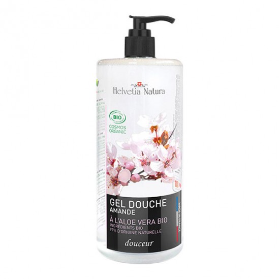 Helvetia Natura Gel douche aloe vera amande 1l
