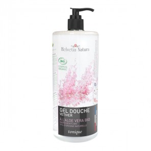 Helvetia Natura Gel douche aloe vera vetiver 1l