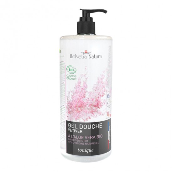 Helvetia Natura Gel douche aloe vera vetiver 1l